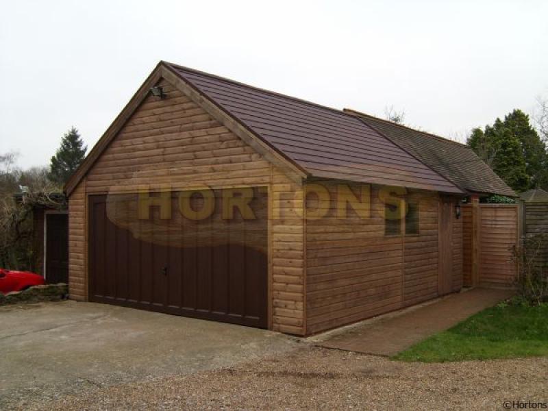 Framed Wooden Garages Hortons Portable Buildings