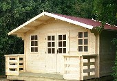 Alpine Log Cabin can be used as a garden office, playhouse, garden shed, garden room, garden store room, shed, timber building, rustic cabin and general garden use.