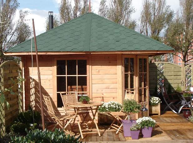 Corner House Log Cabin