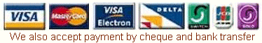 Log Cabins payment methods
