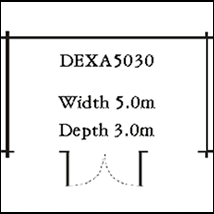 dexa log cabin 5030