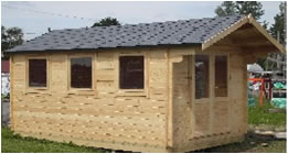 dexa log cabin range