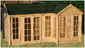 GB Log Cabins: british design - In Stock Now - call 01293 822 722 for prices and details