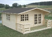 HPB2 Timber Log Cabin can be used as a garden office, playhouse, garden shed, garden room, garden store room, shed, timber building, rustic cabin and general garden use.