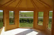 The Willow Log Cabin Internal Door option