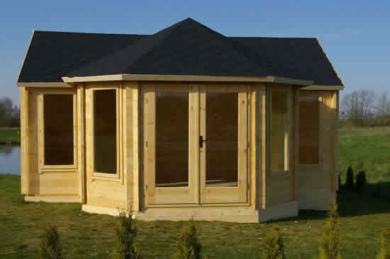 The WILLOW Log Cabin NEW MODEL