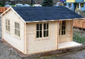 Twin Skin 5757 Log Cabin