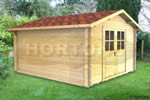 Log Cabin Hull - 3 x 3.5 Log Cabin