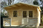 Log Cabin Twinskin log cabins up to 4m wide