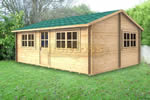 Log Cabin Wimbledon - 6x4m Log Cabin