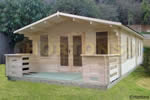 Log Cabin Penzance 6x9m Log Cabin