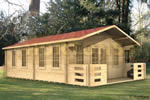 Log Cabin 6x8 Boston Log Cabin