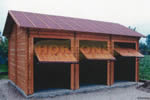 Log Cabin Timber Garages and carports