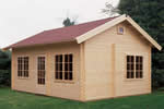 Log Cabin London 5.5m x 4m Log Cabin