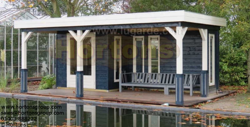 Log Cabin Lugarde Cabins and garden rooms