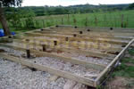 Log Cabin Bases for Cabins & Garden Buildings