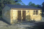 Log Cabin Twinskin log cabins up to 6m wide