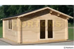 Log Cabin Reading 4.5 x 4.5 Insulated Cabin