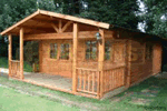 Log Cabin 5m x 6.8m Surrey Log Cabin