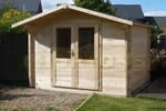 Log Cabin 2.5m x 2m Log Cabin Zoe