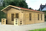 Log Cabin 7x3 Log Cabins Worthing