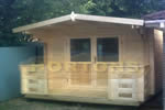 Log Cabin Andrew - 3x2.5m Log Cabin for sale