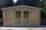 Log Cabin Leeds - 3.5x2.5 Log Cabin