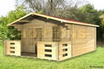 Log Cabin Maidstone - 4m x 4m Log Cabin