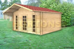 Log Cabin Waterlooville 4x4 Log Cabin