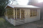 Log Cabin Bournemouth - 4x3m