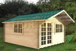 Log Cabin Taylor - 4m x 5m log cabin