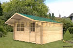 Log Cabin Eastleigh - 4x4 m Log Cabins