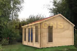 Log Cabin Ipswich - 4.5m x 5.5m Log Cabin