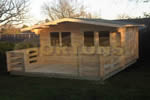 Log Cabin Salisbury - 4.5 x 3 Log Cabin