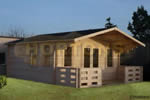Log Cabin Lincoln - 5m x 4m Log Cabin