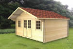 Log Cabin Norwich - 5x4 Log Cabin