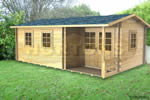 Log Cabin Stafford - 5.5 x 3.5 Log Cabin