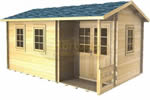 Log Cabin Stafford - 5.5 x 3.5 Log Cabin