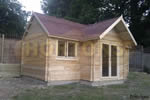 Log Cabin 7x5 Sherborne Log Cabin