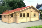 Log Cabin 7.7x4.5 Somerset Log Cabin