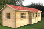 Log Cabin Oakham 11.5 x 4.5 Log Cabin