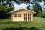 Log Cabin Marlow - 4m x 4m Log Cabin