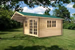 Log Cabin Tadley 3 x 3 Log Cabin