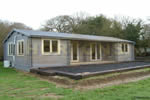 Log Cabin 11.8x5.9m Insulated Log House