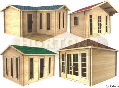 Log Cabin Log Cabins up to 4m in width