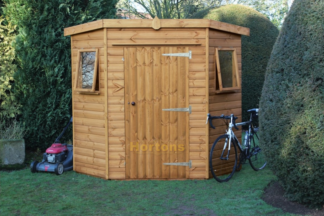 Log Cabin Corner shed - free erection