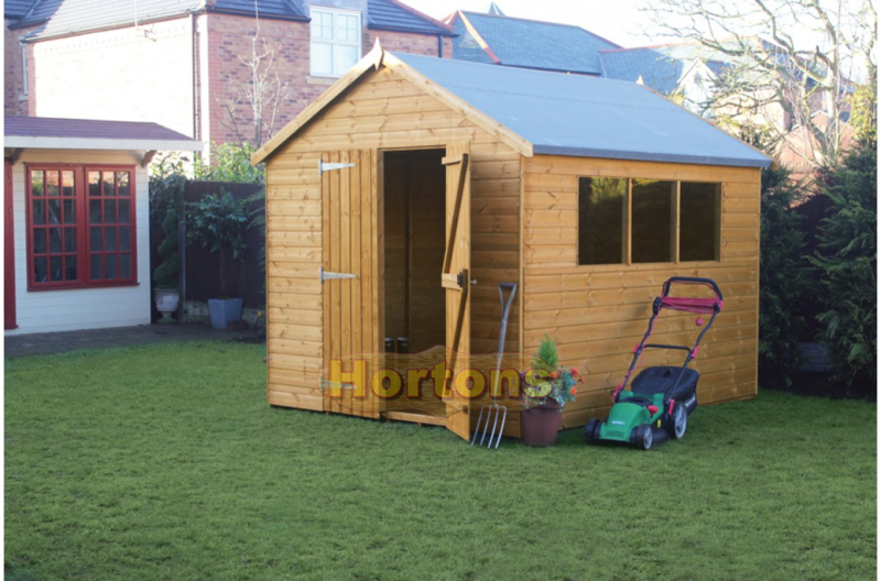 Log Cabin Garden Workshops - free erection