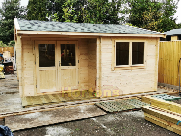 Log Cabin 5m x 4m Colchester Log Cabin