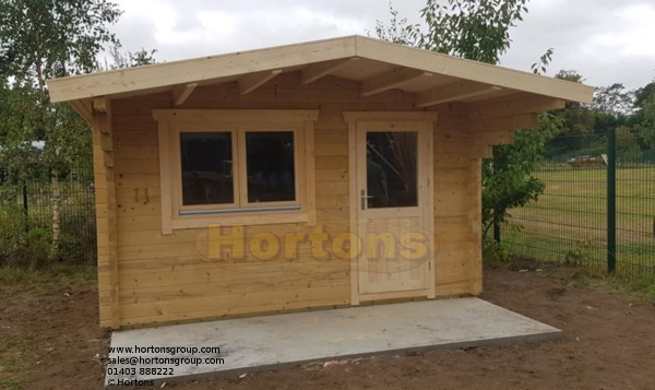 Log Cabin 4x3m Basingstoke Log Cabin