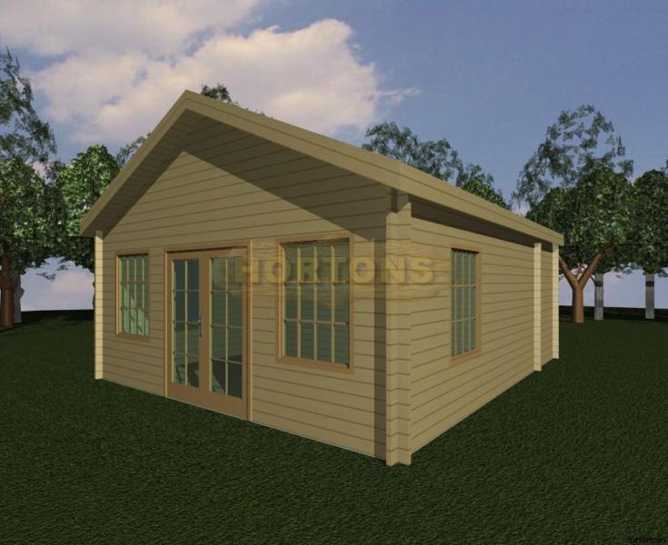 Product image 35sqm Single Storey Timber House